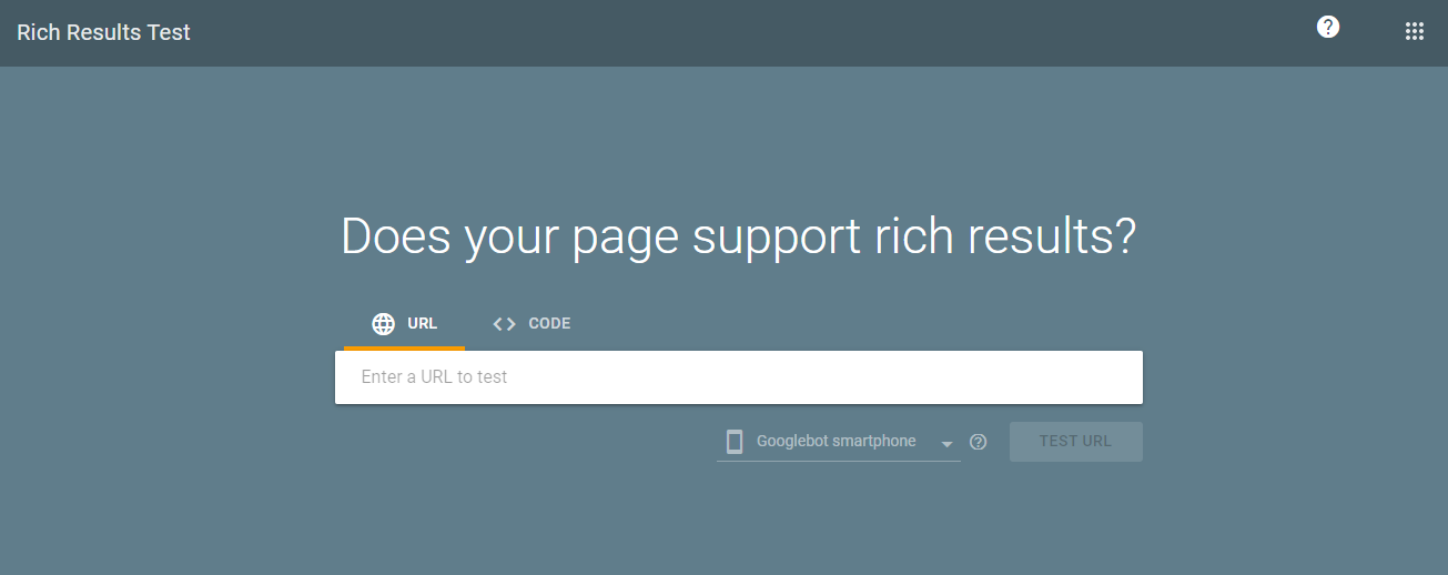Google Rich Results 测试是最好的架构工具之一。