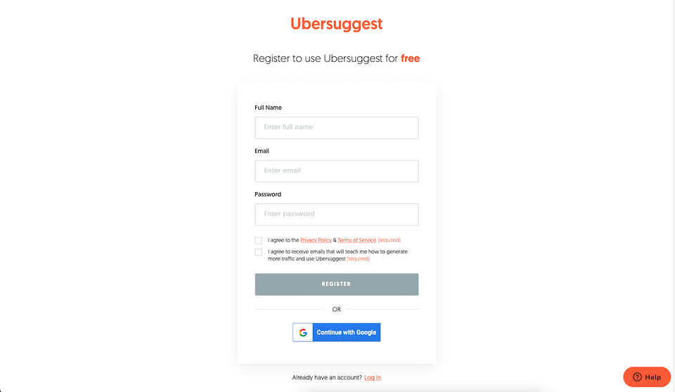 ubersuggest ของ Neil Patel