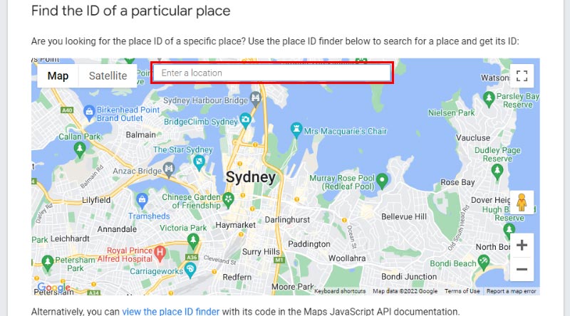 Cómo agregar fácilmente un widget de reseñas de Google en WordPress 4 Copy the place ID