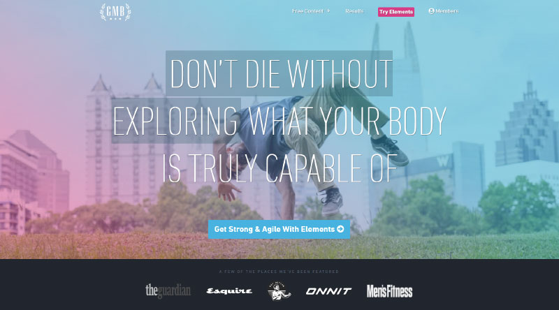 Los 15 mejores ejemplos de inspiración para el diseño de sitios web deportivos 15 GMB Fitness
