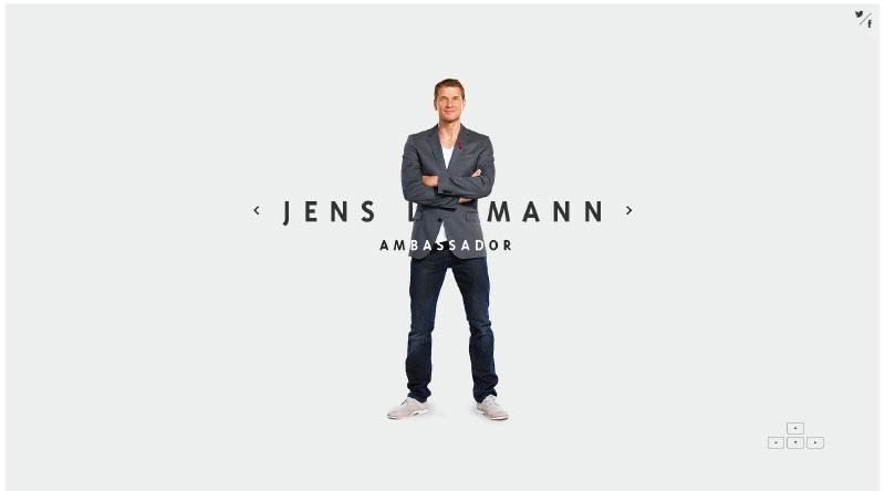 Los 15 mejores ejemplos de inspiración para el diseño de sitios web deportivos 6 Jens Lehmann