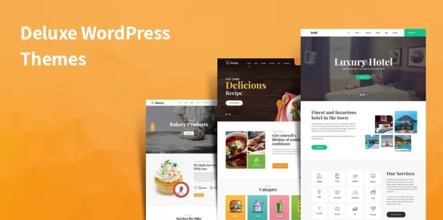 temas de lujo de WordPress