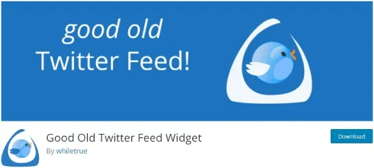 古き良きTwitterフィードウィジェット