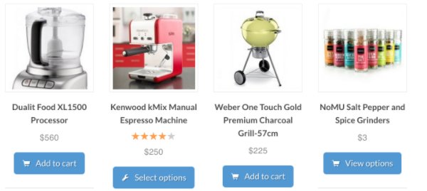 рекомендация продукта woocommerce