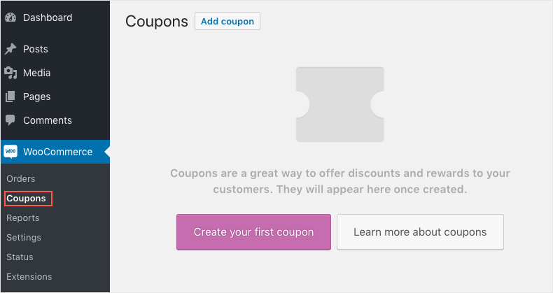 Erstellen Sie neue WooCommerce-Rabattgutscheine in WordPress