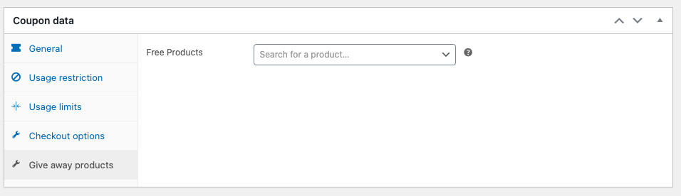 Mit WooCommerce-Gutscheinen verbundene Giveaway-Produkte