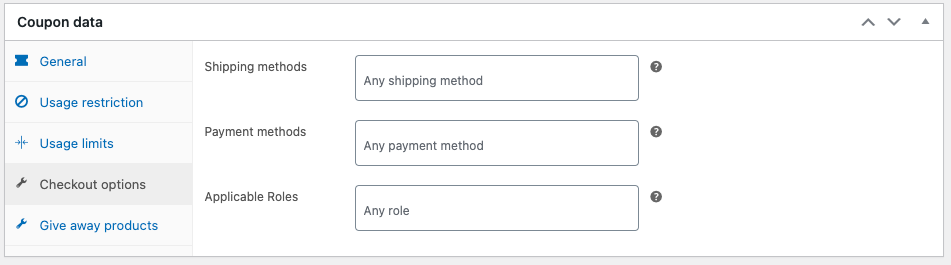 Checkout-Optionen mit Smart Coupons für WooCommerce