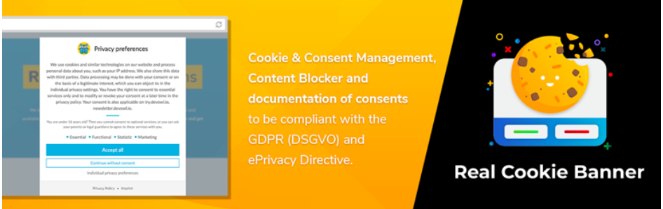 Plugin Banner cookie real