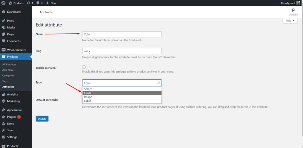 Memperkenalkan Addon Swatch Variasi WooCommerce untuk ProductX 5 Product Attribute Type Selection