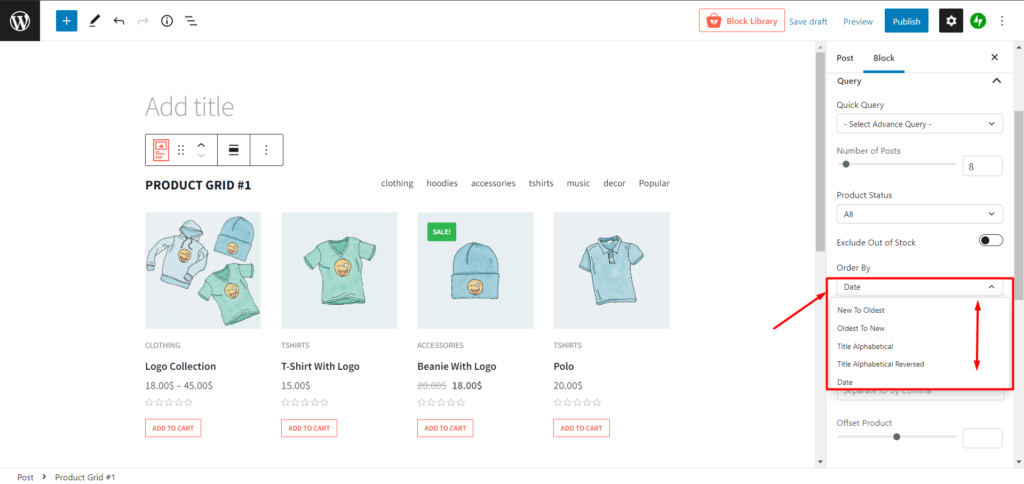 Penyortiran Produk WooCommerce: Panduan Rinci 13 WooCommerce Product Sorting by Order