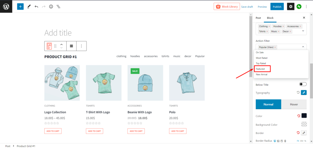 Penyortiran Produk WooCommerce: Panduan Rinci 17 WooCommerce Product Sorting by Featured Product