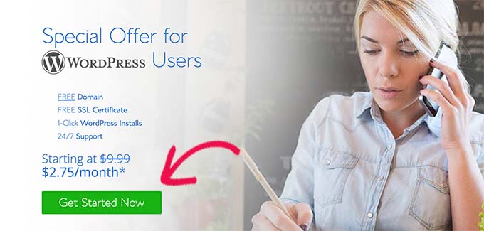 Sito Web Bluehost Bluehost website