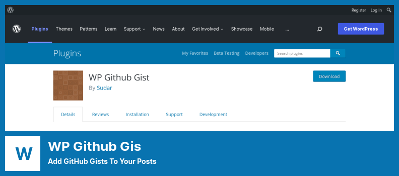 Plugin WP Github Gis - Aggiungi GitHub Gists ai tuoi post