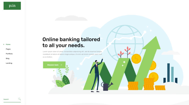 5 Tema Wordpress Cryptocurrency Praktis Teratas 4 PrimeInvest WP Theme