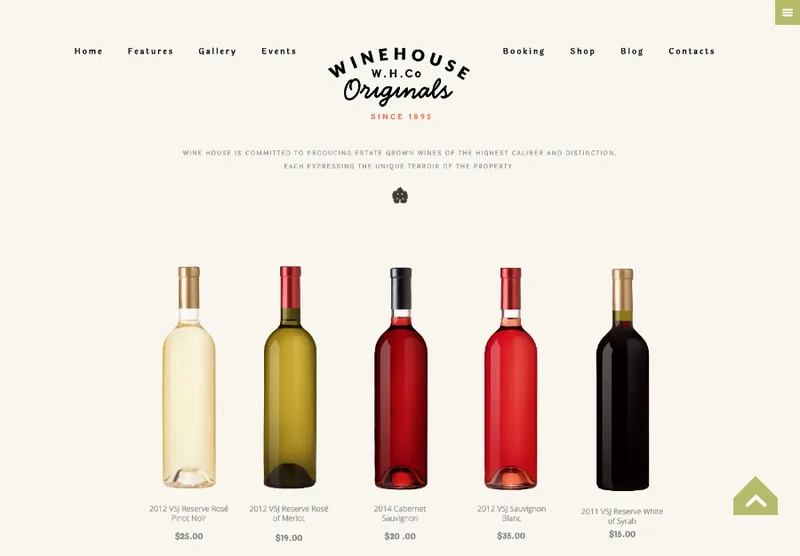 tema de la casa del vino