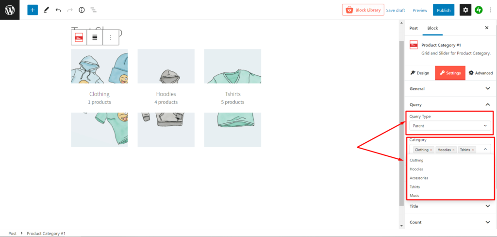 WooCommerce: แสดงหมวดหมู่ในหน้าร้านค้า! 11 Displaying Parent Categories