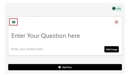 フロントエンドでFAQスキーマを表示または非表示