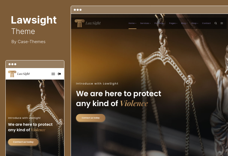 Tema Lawsight - Tema WordPress Avvocato