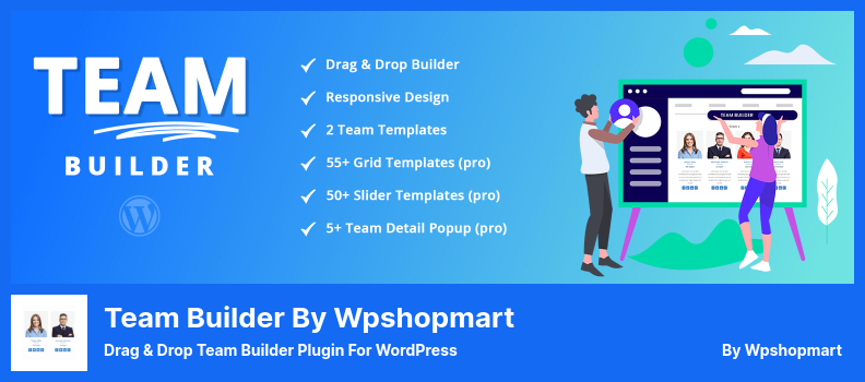 Team Builder Plugin - 用於 WordPress 的拖放式 Team Builder 插件