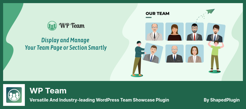 WP Team Plugin - 多功能且行業領先的 WordPress 團隊展示插件