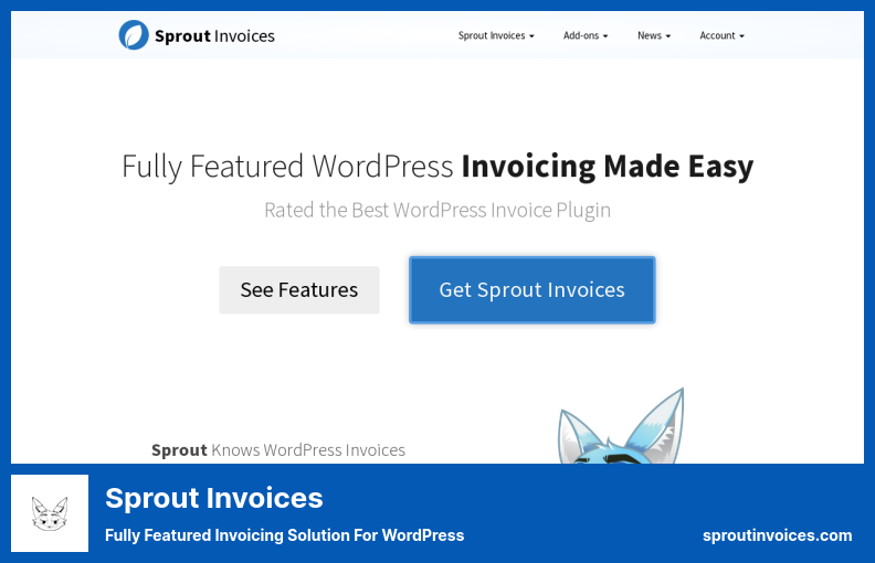 Sprout Invoices Plugin - WordPress 的全功能發票解決方案