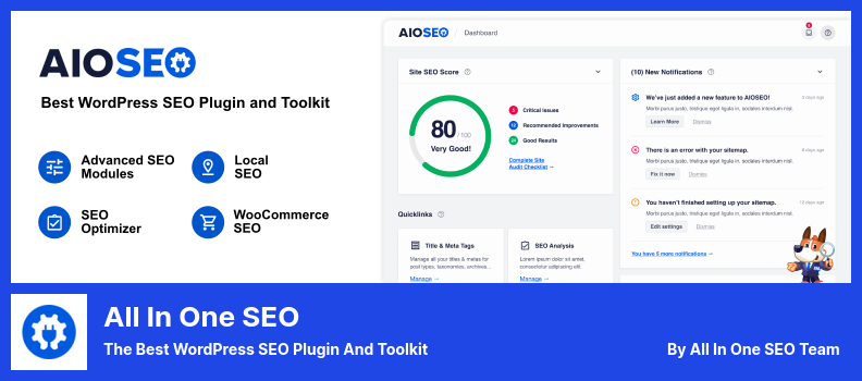 All-in-One SEO Plugin — лучший SEO-плагин и набор инструментов для WordPress
