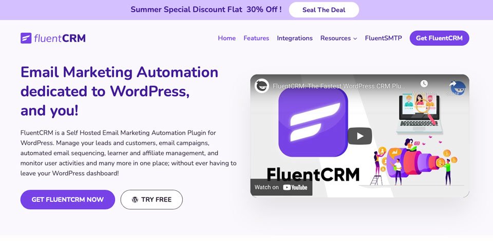 Cloudways'de e-posta pazarlama kampanyaları için FluentCRM