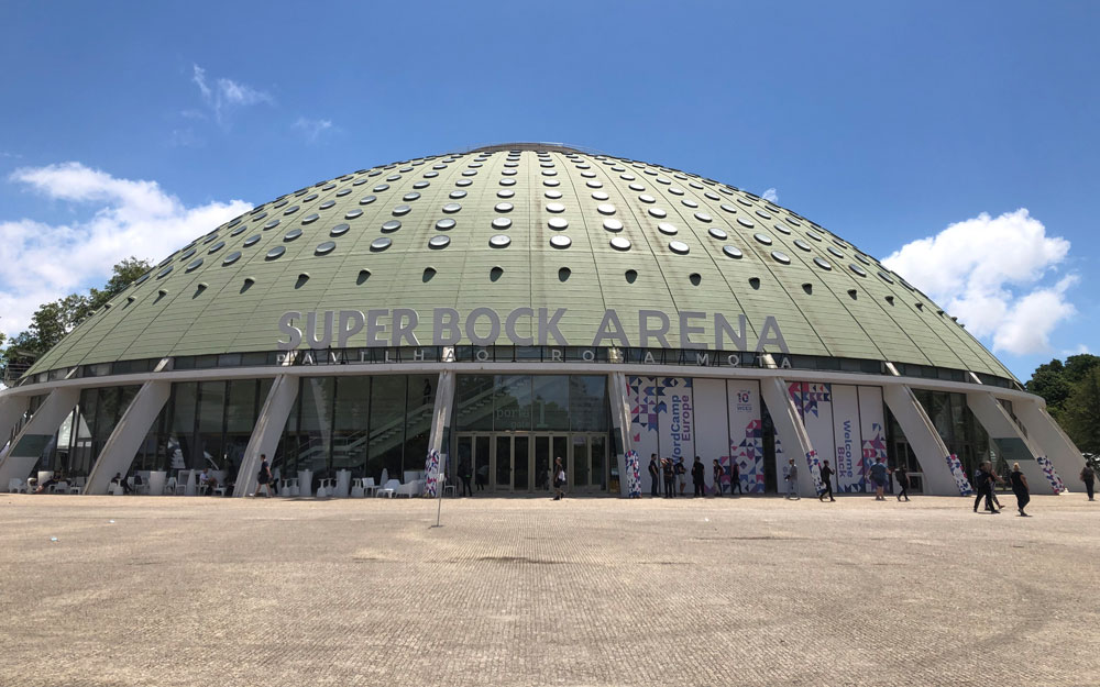 wordcamp eropa 2022 tempat super bock arena porto