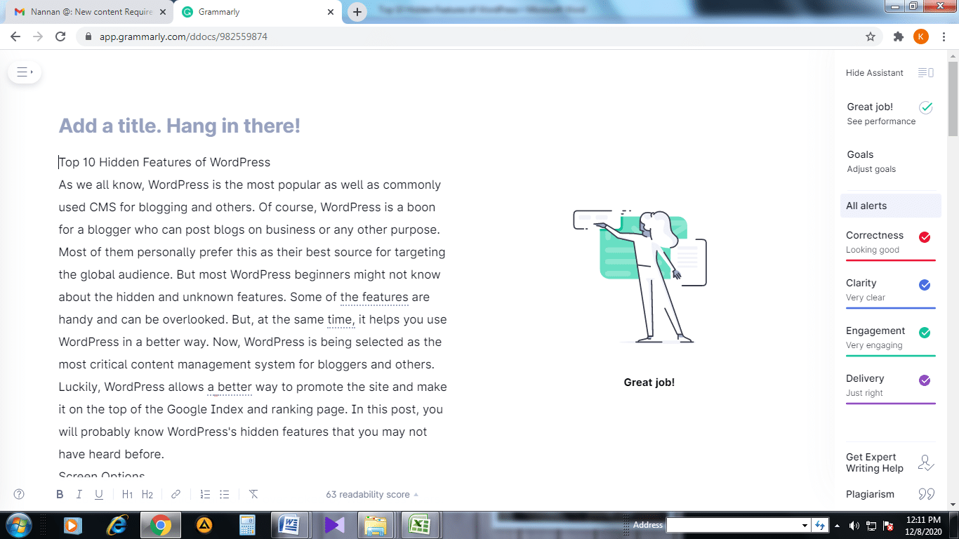 Judul WordPress