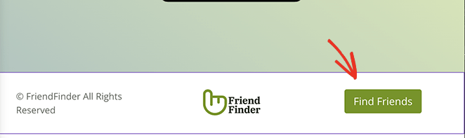 ナビゲーションなしのlanding-page-footer-SeedProd Footer call to action button landing page