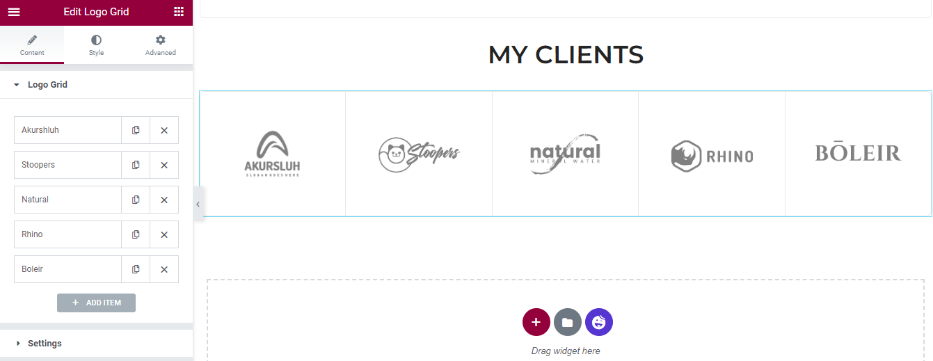 2022'de Sizin İçin En İyi 5 Elementor Portföy Şablonu 18 Clients Lists