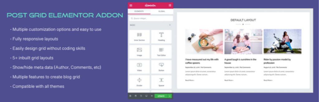 Complemento Post Grid Elementor Post Grid Elementor Addon