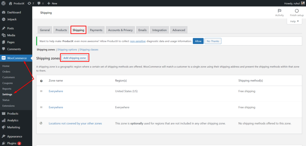 WooCommerce Free Shipping: شجع المشترين على التسوق أكثر! 2 WooCommerce Shipping