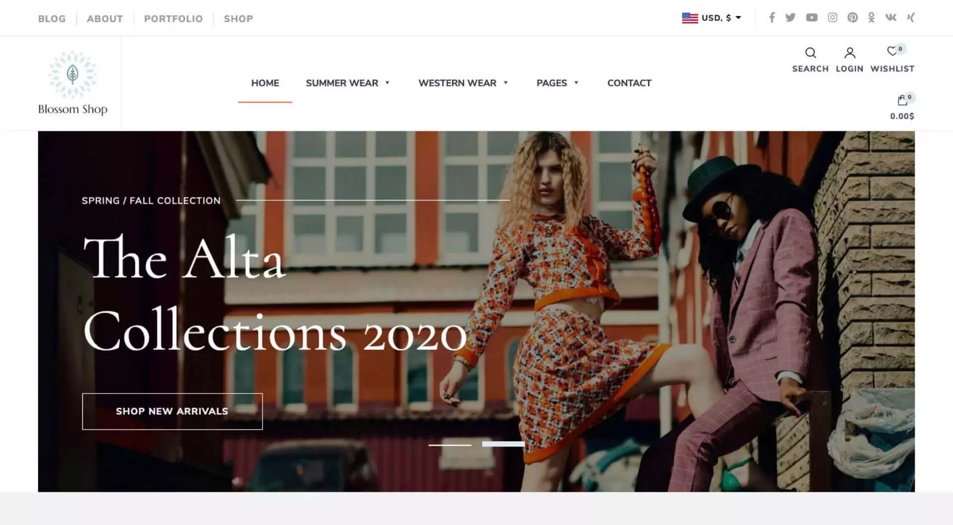 Blossom Shop – 무료 WordPress 전자 상거래 테마