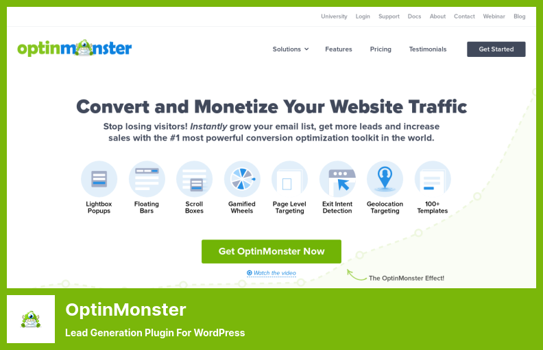 OptinMonster-Plugin - Lead-Generierungs-Plugin für WordPress