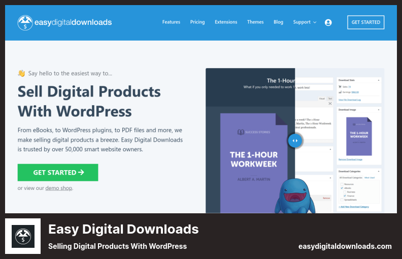 Easy Digital Downloads Plugin - Verkauf digitaler Produkte mit WordPress
