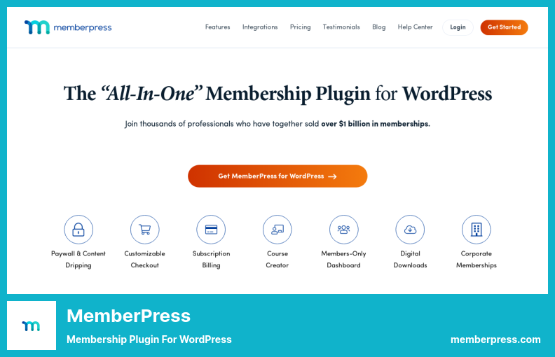 MemberPress Plugin - Mitgliedschafts-Plugin für WordPress