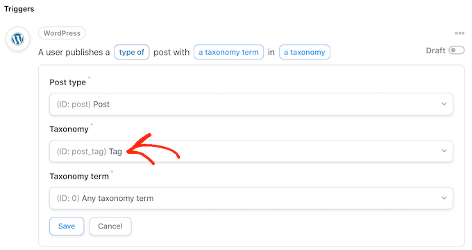 自動化されたワークフローへのカテゴリとタグの追加 Adding categories and tags to an automated workflow