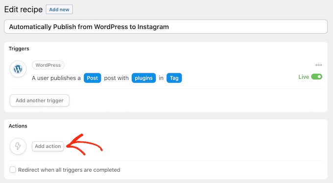 UncannyAutomatorを使用してWordPressからInstagramに自動的に公開 Automatically publish from WordPress to Instagram with Uncanny Automator