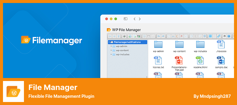 File Manager Plugin - Flexibles Dateiverwaltungs-Plugin
