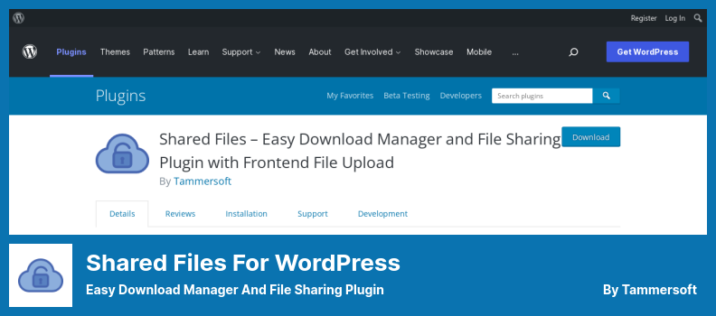 Freigegebene Dateien für das WordPress-Plugin - Easy Download Manager und File-Sharing-Plugin