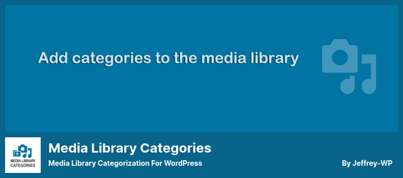 Wtyczka kategorii biblioteki multimediów — kategoryzacja biblioteki multimediów dla WordPress