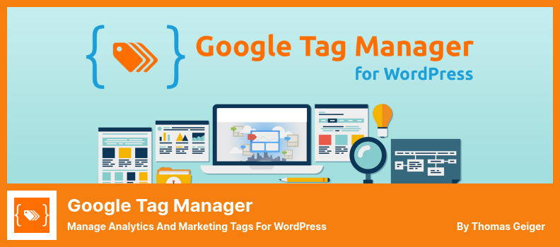 Wtyczka Menedżera tagów Google — zarządzaj tagami analitycznymi i marketingowymi dla WordPress