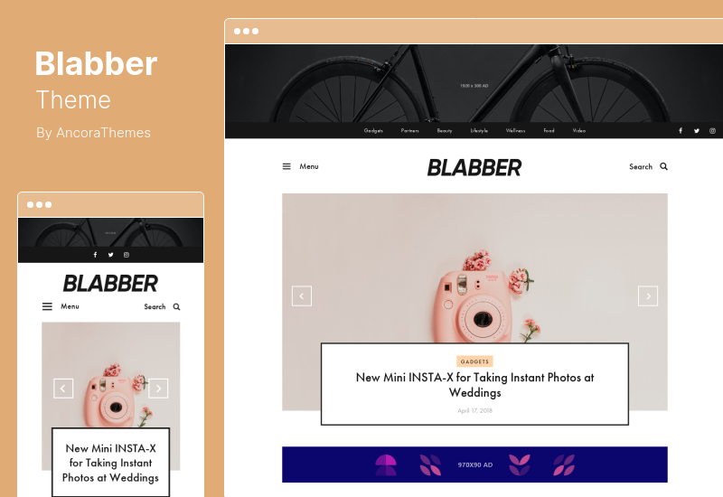 موضوع Blabber - مدونة Elementor & News Magazine WordPress Theme