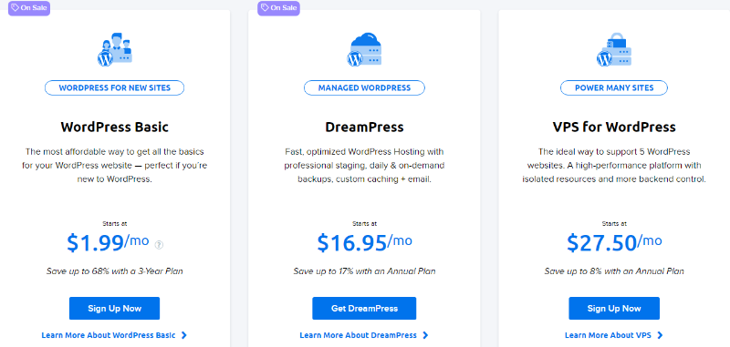 Dreamhost-Preise 2