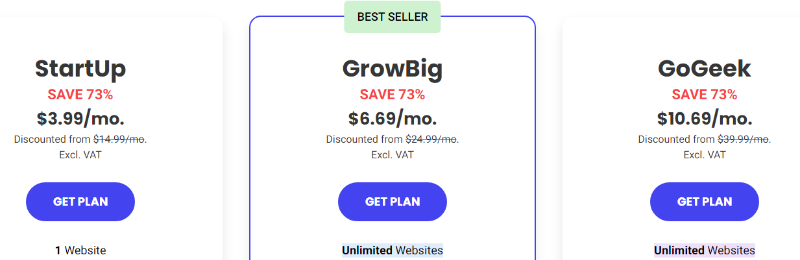Siteground-Preise