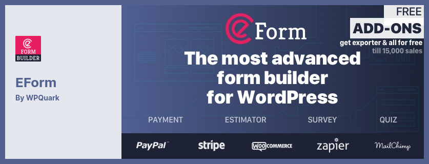 eForm-Plug-in - Erweiterter Formularersteller für WordPress