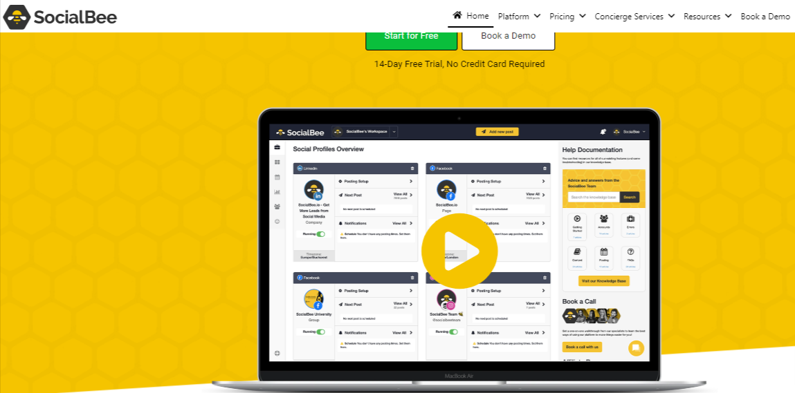 SocialBee-Instagramクリエイター