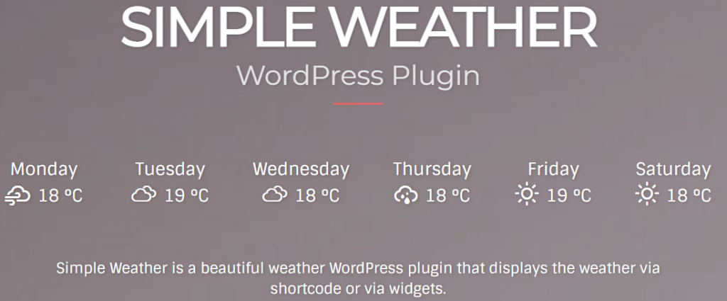 طقس بسيط Simple Weather