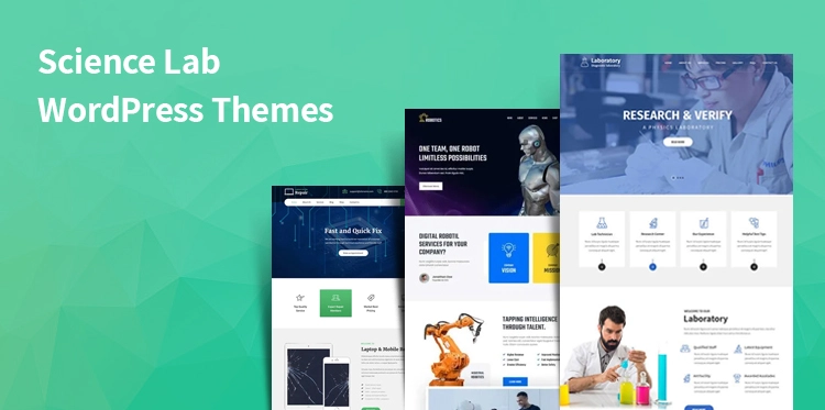 科學實驗室 WordPress 主題